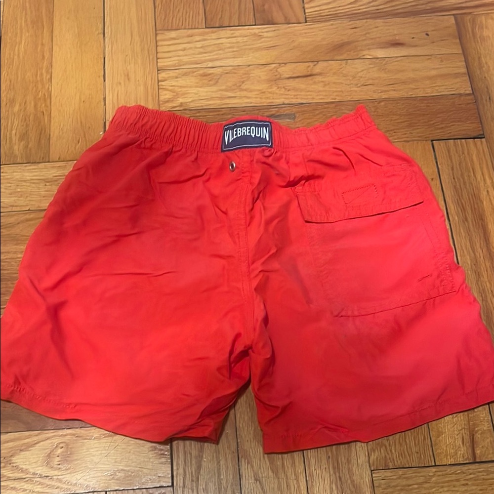 Vilebrequin Red Swim Trunks Boys